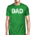 Dad Golf 1 Green Graphic T-shirt For Men Funny