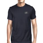 World's Best Dad Mens Navy Vintage T-Shirt Fathers