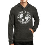 World Best Dad Dark Gray Unisex Hoodie Funny