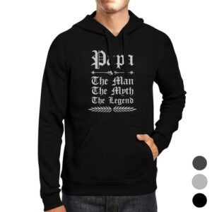Vintage Gothic Papa Unisex Fleece Hoodie Unique
