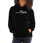 Womens Hoodie - Pullover Sweatshirt - Wonderfully Created Diva